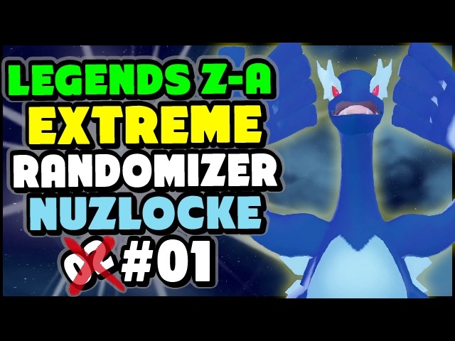 Shadow Lugia in Lumiose! - Pokemon Legends ZA Extreme Randomizer Nuzlocke