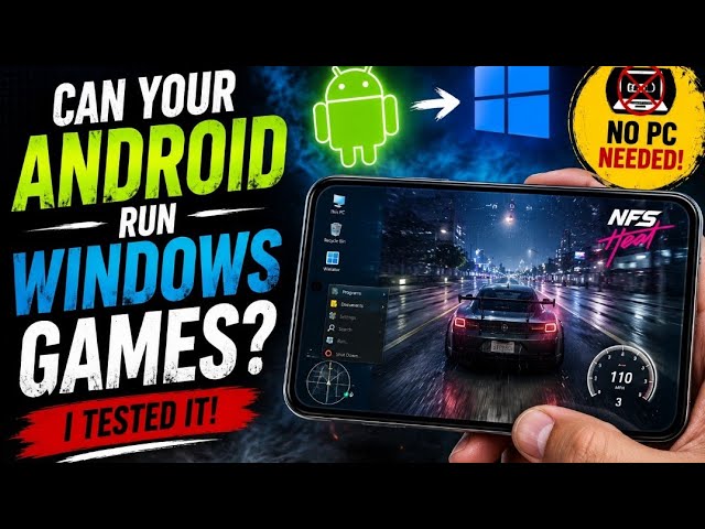I Ran a Windows Game on Android… Here’s What Happened