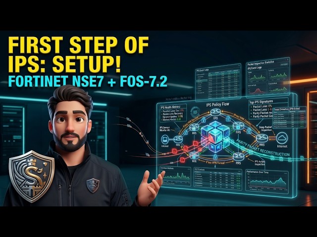 First Step Of IPS on Fortinet NSE7 with FortiOS-7.2.0