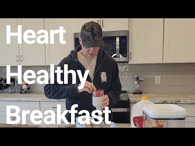 Mark's Heart Healthy Breakfast Routine