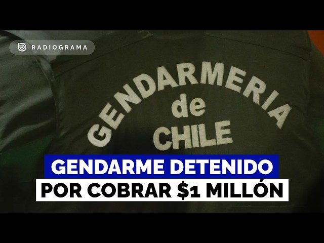 Bío Bío Scandal: Prison Guard Arrested for Bribery and Criminal with 143 Prior Arrests