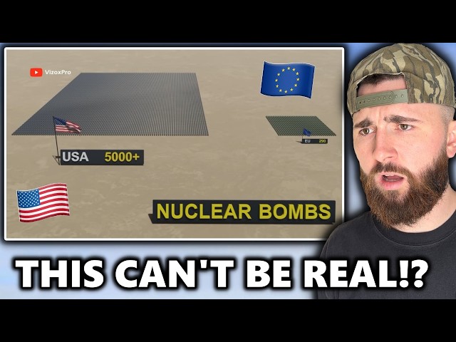 American SHOCKED by USA vs Europe Military Comparison...