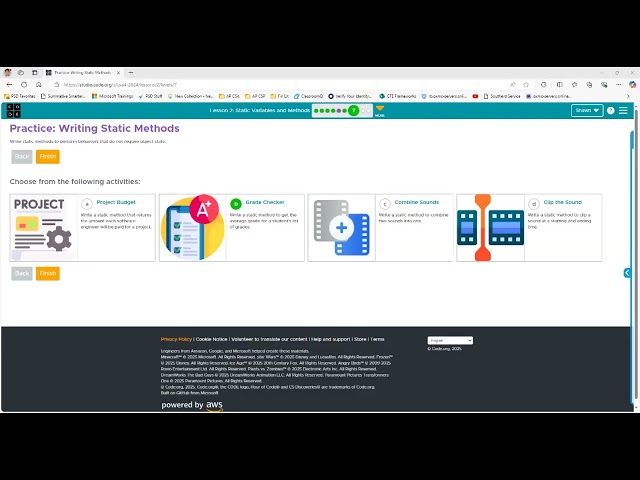 AP CSA - Unit 4 Lesson 2 - Static Variables & Methods