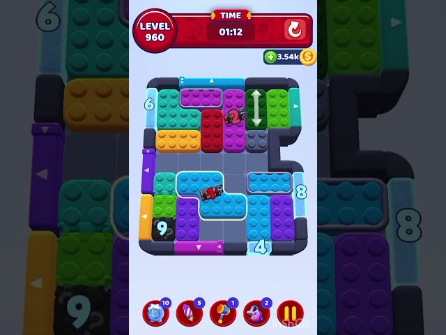 Color Block Jam Level 960 – Alternate Full Puzzle Solution (No Boosters)