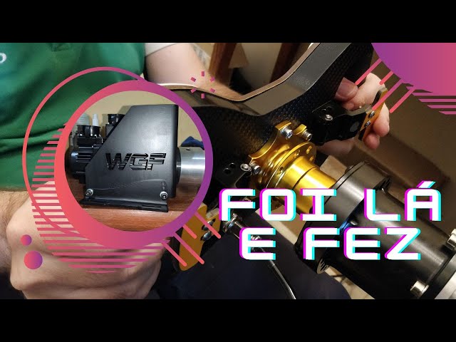 DIY Direct Drive Force Feedback e Volante WGF