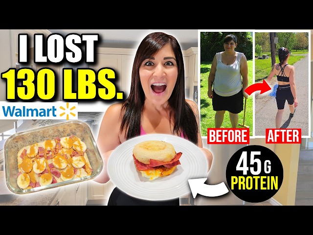 I Ate These 2 High Protein Walmart Breakfasts On Repeat & Lost 130 Pounds
