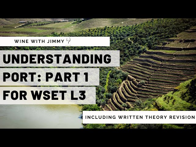 Understanding Port for WSET L3 - Part 1 The Vineyard