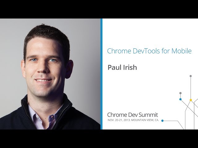 DevTools for Mobile - Chrome Dev Summit 2013 (Paul Irish)