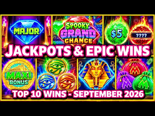 🏆 JACKPOTS & EPIC! TOP 10 SLOT WINS – September 2026!