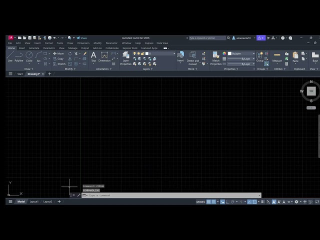 ¿Dónde están las herramientas de AutoCAD  Interfaz y Espacio Modelo