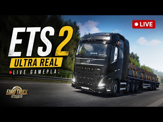 ETS 2 ULTRA REAL LIVE 🚛 | Realistic Trucking Gameplay | Euro Truck Simulator 2