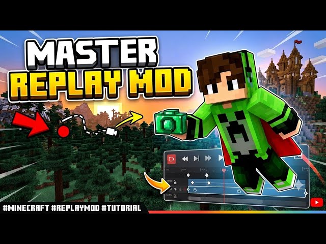 How to Master REPLAY MOD in 2026 #viral #minecraft #gaming 