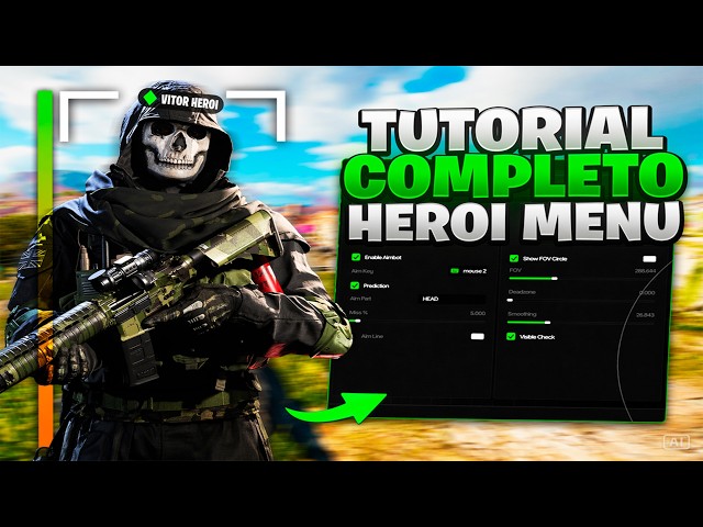 TUTORIAL COMPLETO de como usar HACK no WARZONE