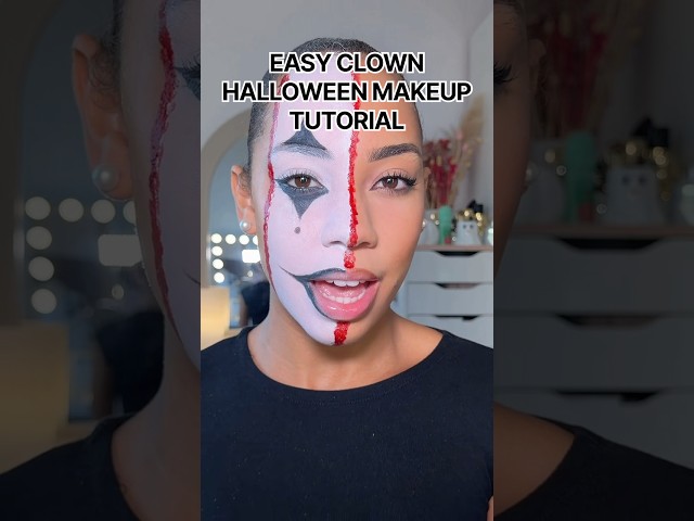 Tutorial de maquillaje de payaso fácil para Halloween