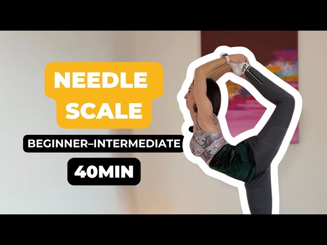Needle Scale & Dancer Pose | 40-Min Flexibility Class
