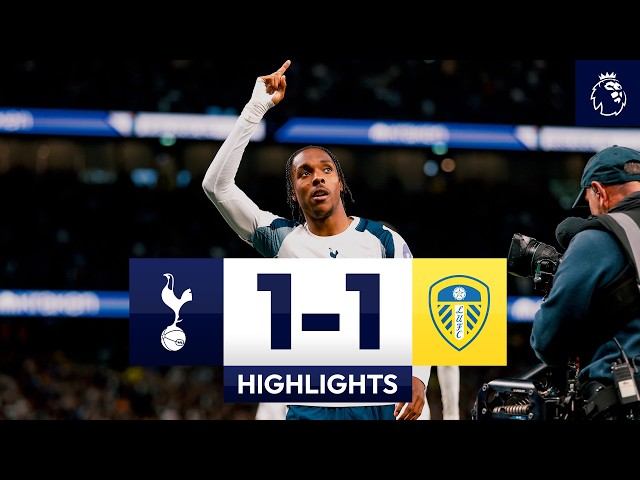 Spurs 1-1 Leeds United | Premier League Highlights