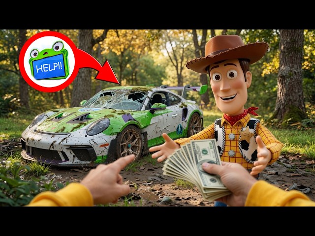 FIRST Start of Abandoned TOY STORY Car | POV Test Driving Buzz Lightyear Car After SHOCKING Crash