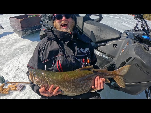 Maine Ice Fishing Giant!