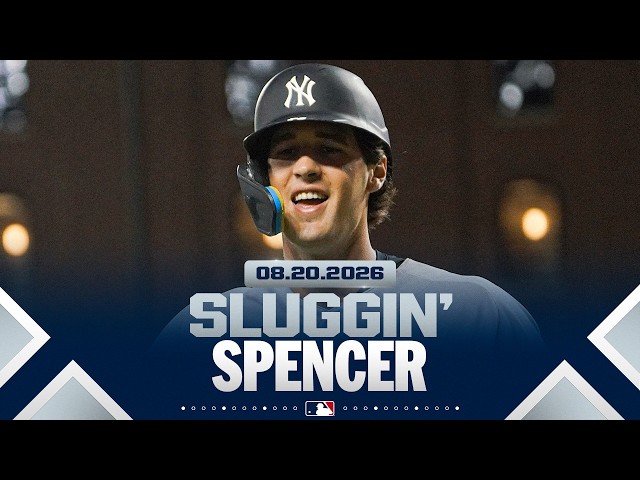 Spencer Jones deposits a home run the other way to extend the Yankees lead! 💪 | MLB Highlights