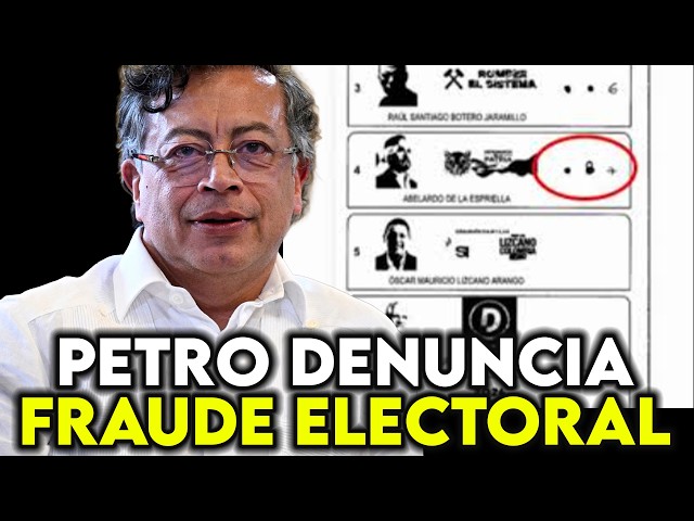 Petro persists in election fraud allegations in favor of Abelardo De La Espriella
