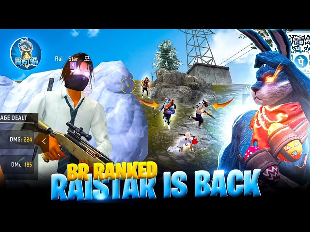 Finally RaiStar King in BR Ranked 🤯(2024) | Raistar Is Back -  Garena Free Fire Max