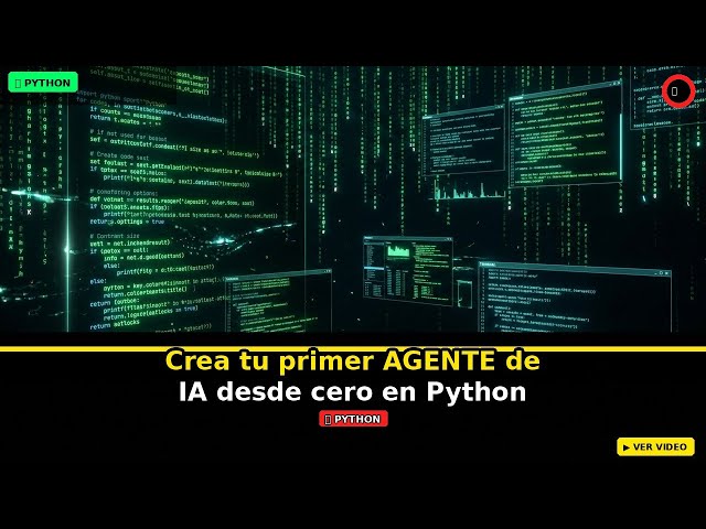 Build your first AI AGENT from scratch in Python