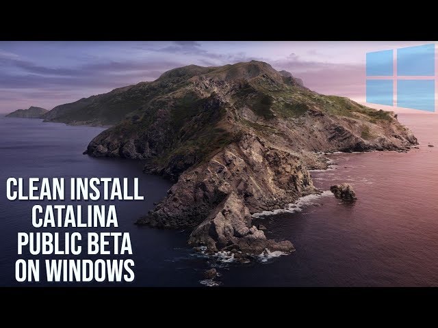 Clean Install macOS Catalina Beta On Windows With VirtualBox