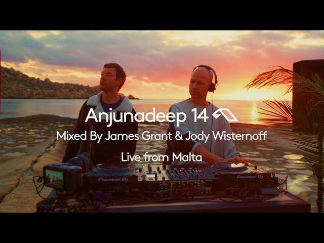 Anjunadeep 14 - Mixed By James Grant & Jody Wisternoff (Live from Malta) [4K Sunset Mix]
