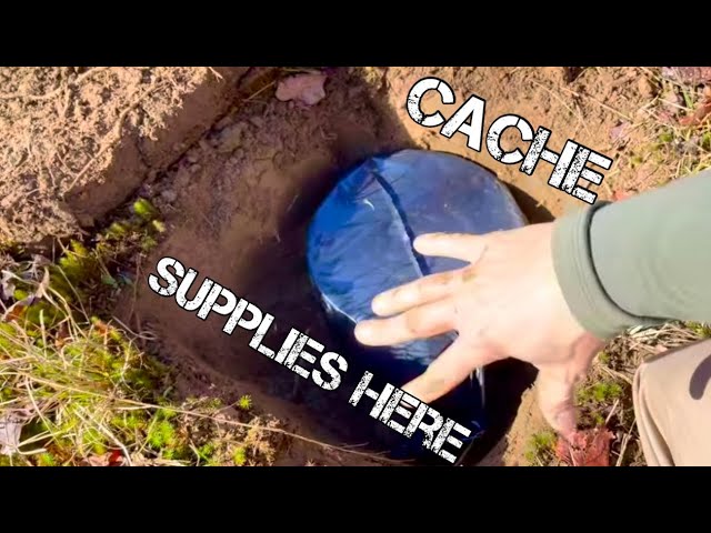 Cache Your Prepping Supplies. Here's How!