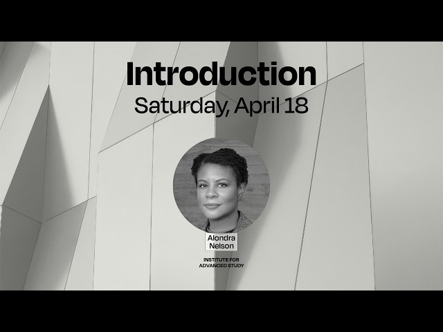 Critical Intent as a Form of Life - Introduction April 18