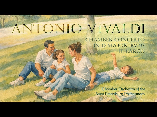 Vivaldi – Chamber Concerto in D Major, II. Largo | Six Minutes of Pure Beauty (RV 93)