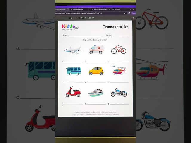 Generate almost any type of worksheet #worksheet #kids #preschool