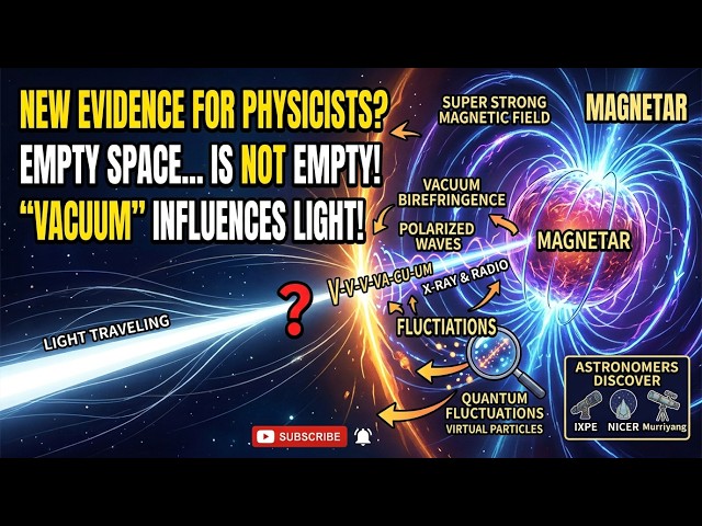 Scientists May Have Finally Proved That “Empty” Space Isn’t Really Empty