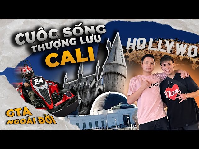(VLOG #4) KHÁM PHÁ CUỘC SỐNG THƯỢNG LƯU Ở CALI CỦA ĐĂNG BI VÀ THÀNH PHỐ GTA NGOÀI ĐỜI