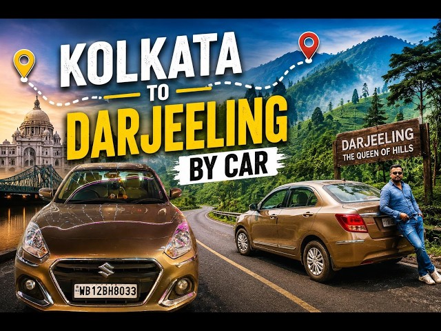 Kolkata to North Bengal Road Trip 2026: Route, Road Conditions & Best Food Stops || Darjeeling Day 1