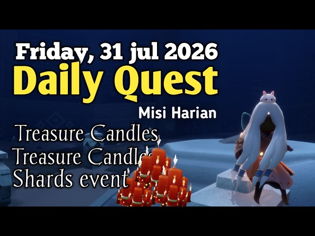Sky Daily Quest today - Vault of Knowledge 31 jul 2026 | Sky Children of the Light | Sandwichies Ch