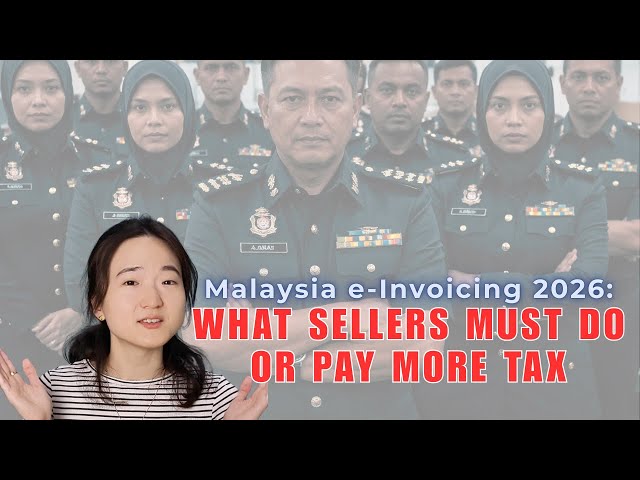 Malaysia E-Commerce e-Invoicing 2026:  What Sellers MUST Do or Pay More Tax #tax #ecommerce