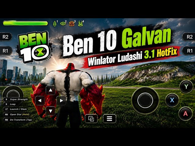 Ben 10 Galvan on Android 🔥 | Winlator Ludashi 3.1 HotFix | Best Settings & Gameplay