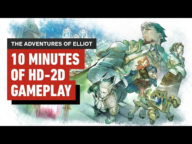The Adventures of Elliot: The Millennium Tales – 10 Minutes of HD-2D RPG Gameplay
