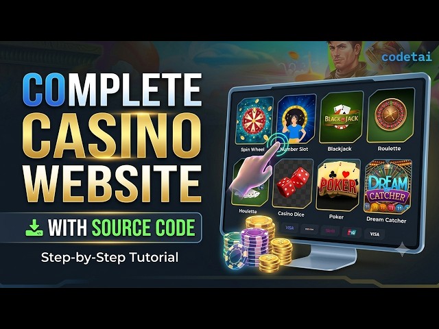 How to Make a Casino Website in 2026 | Free Source Code