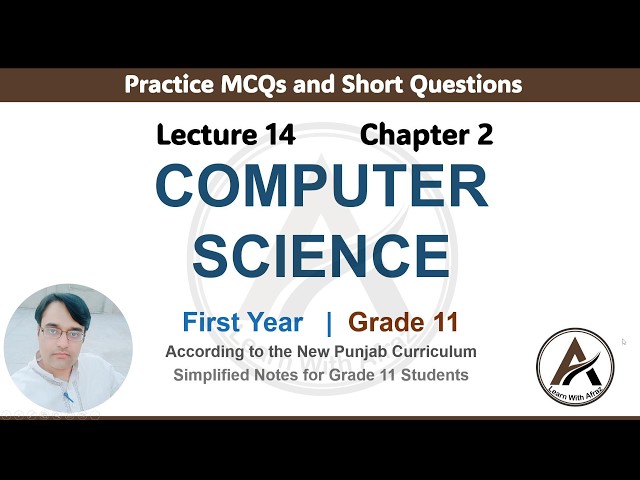 Lecture 14 Chapter 2 | Practice MCQs and Short Questions in Python | Class 11 Computer Science