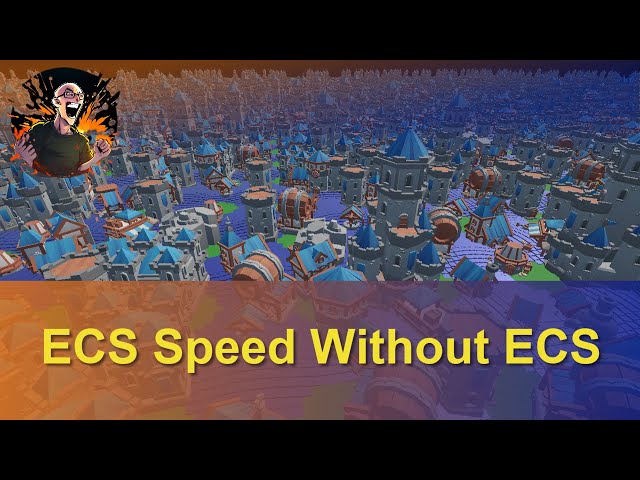 Unity DOD - Game Objects as Fast as ECS