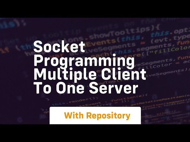 socket programming multiple client to one server