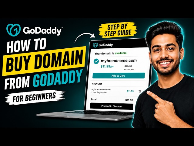 How to Buy a Domain from GoDaddy Step by Step (2026 Guide)