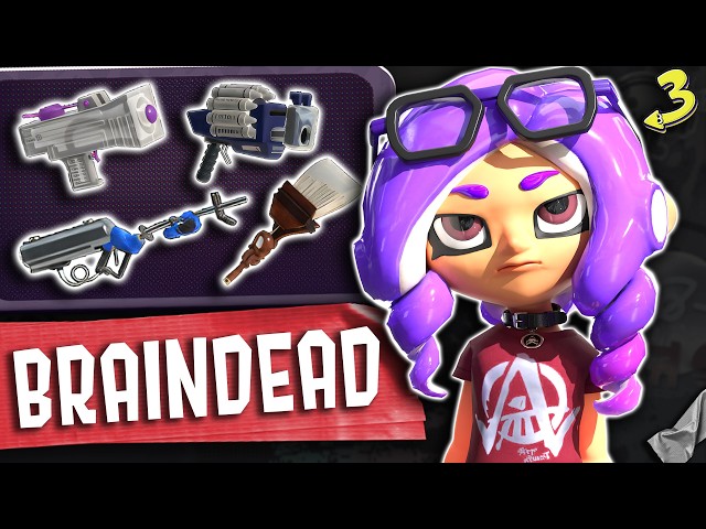 The EASIEST Weapons in Splatoon 3