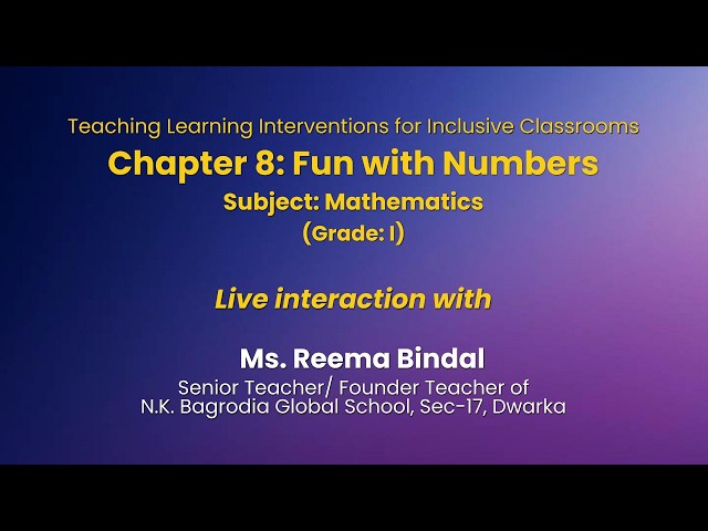 NCERT Chapter 8: Fun with Numbers | Subject: Mathematics | Grade: 1
