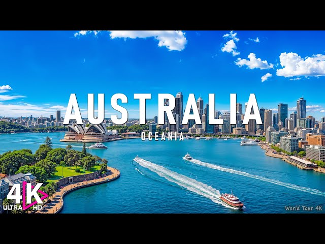 Australia 4K Ultra HD – Breathtaking Views of Sydney Harbour & Skyline | World Tour 4K