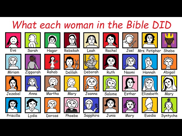 Every WOMAN in the Bible explained in 14 minutes
