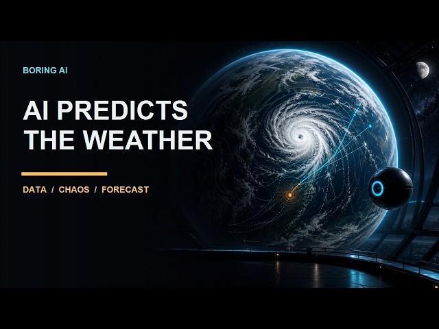 How Does AI Predict the Weather? To Fall Asleep To