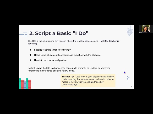 Developing Effective Lesson Plans